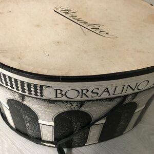 Vtg Bolo Derby Hat Borsalino Italy Sz 7  1/8 Made exclusively for Atlantic City